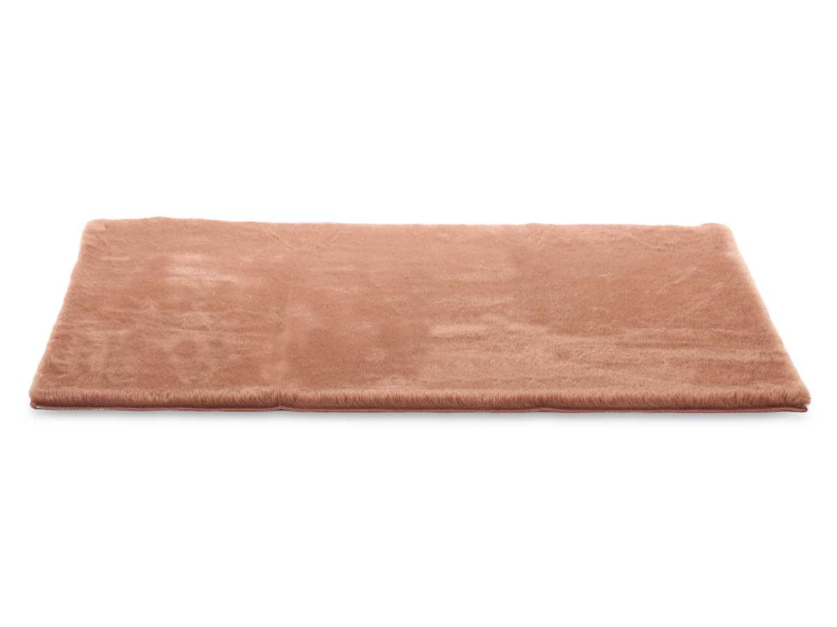 Alfombra pelo corto marron 60 x 90 - Imagen 2