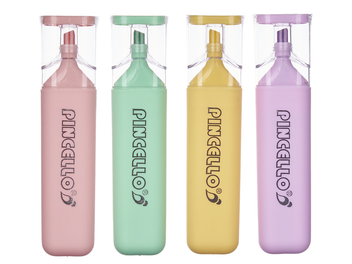 Set 4 fluorescentes grandes pastel - Imagen 2