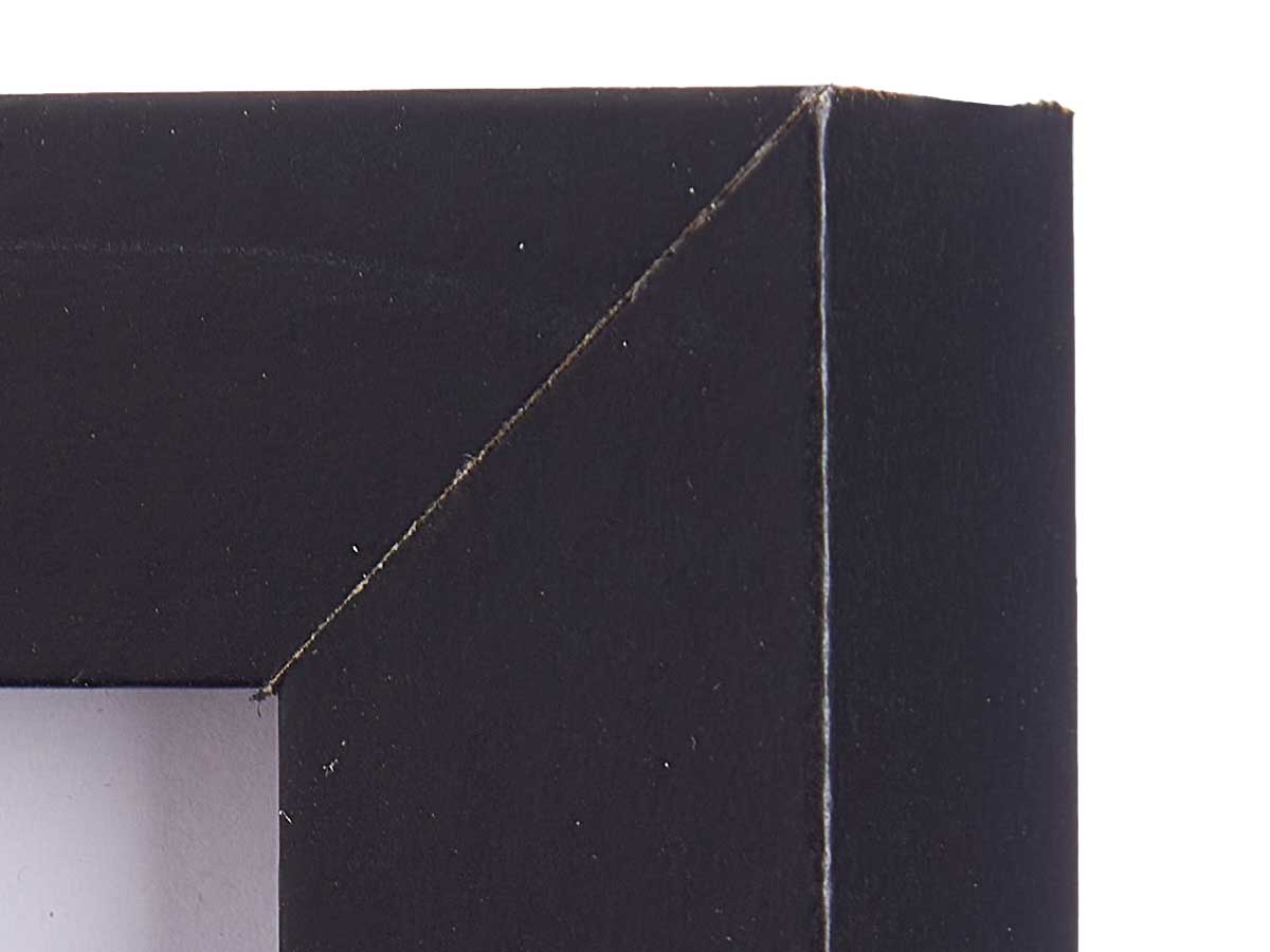 Portafoto pared madera paspartu 10x15cm negro - Imagen 4