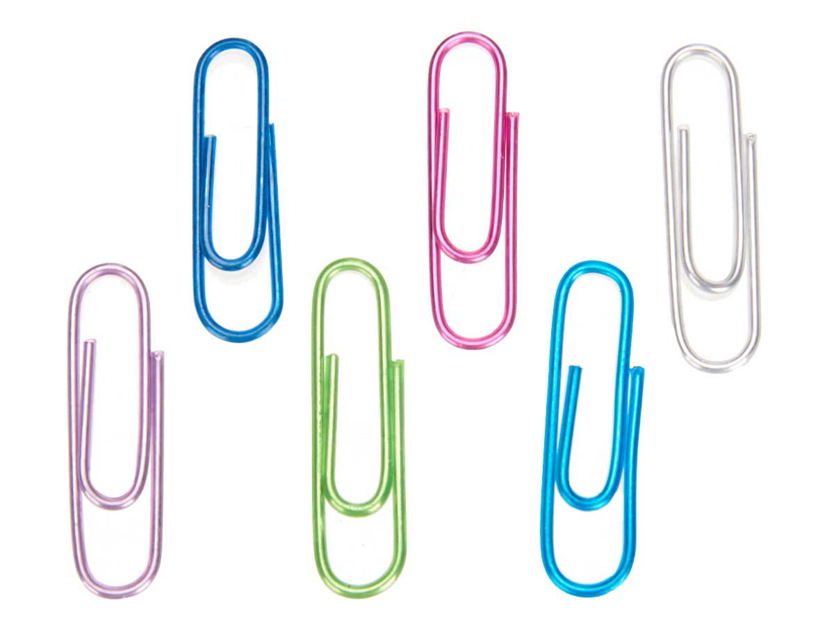 Set 80 clips metalizados peq - Imagen 2