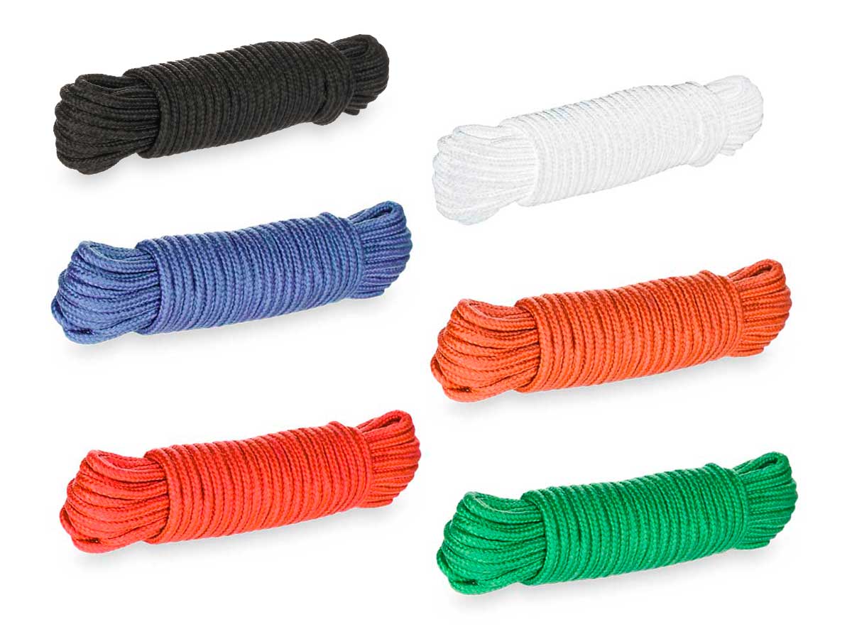 Cuerda tender plastico 10 metros surt 6 - Imagen 2