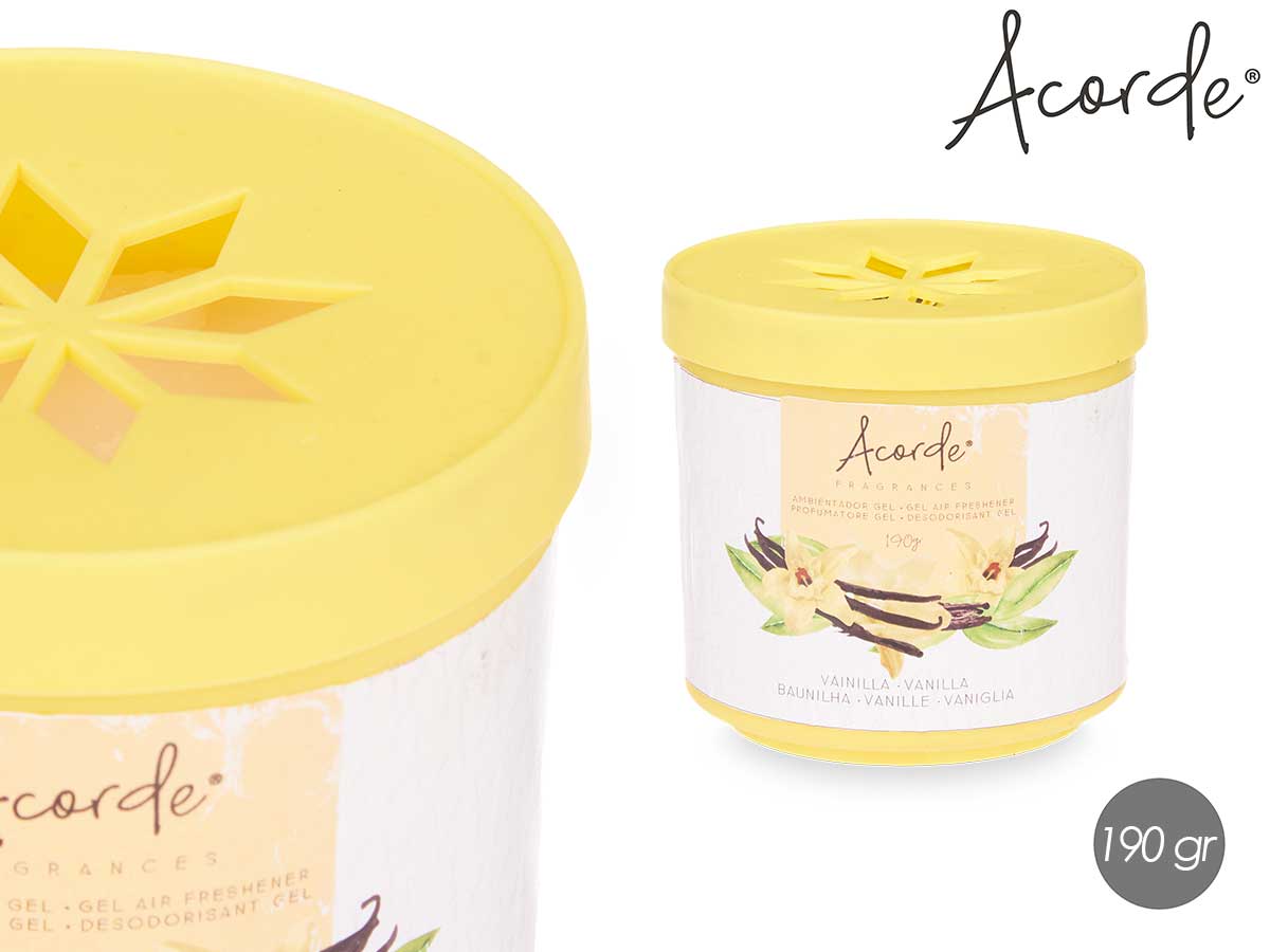 Ambientador de gel 190gr vainilla