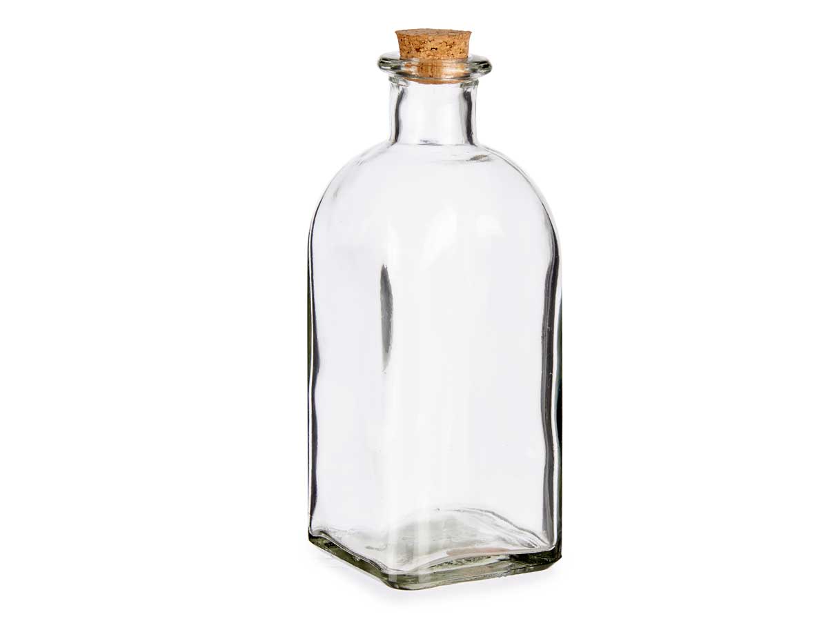 Frasca vidrio 750 ml tapon corcho - Imagen 2
