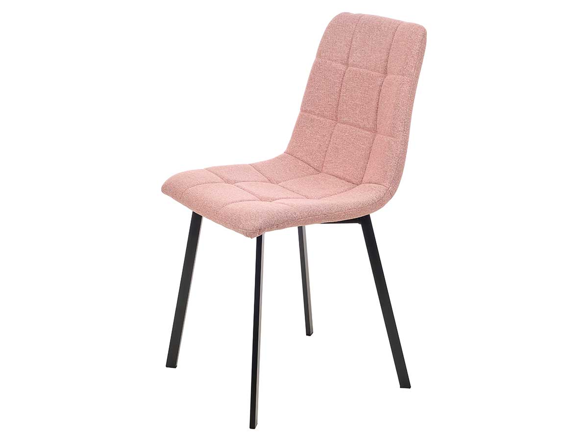 SILLA ELEGANTE PATA NEGRA ROSA - Imagen 2