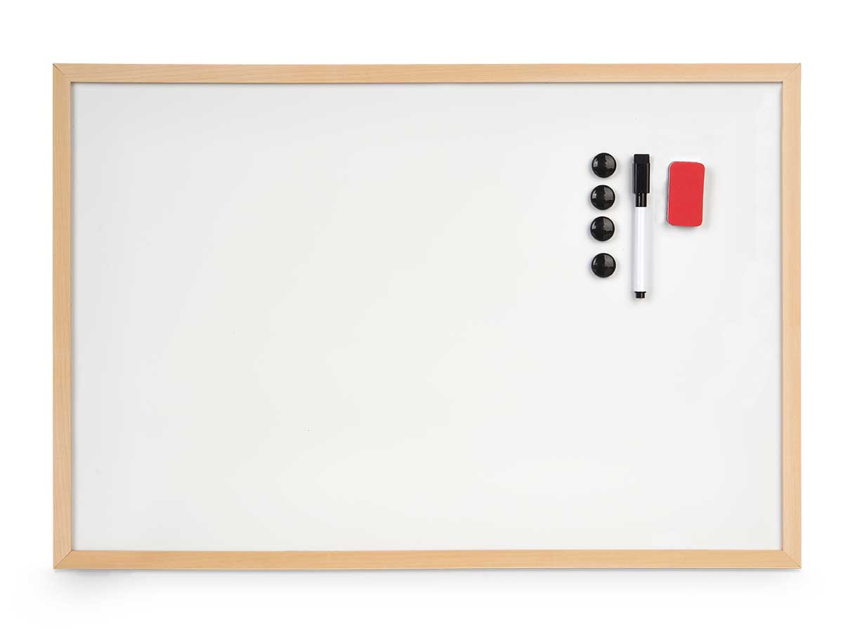 Tablero pizarra blanca 40x60cm - Imagen 2