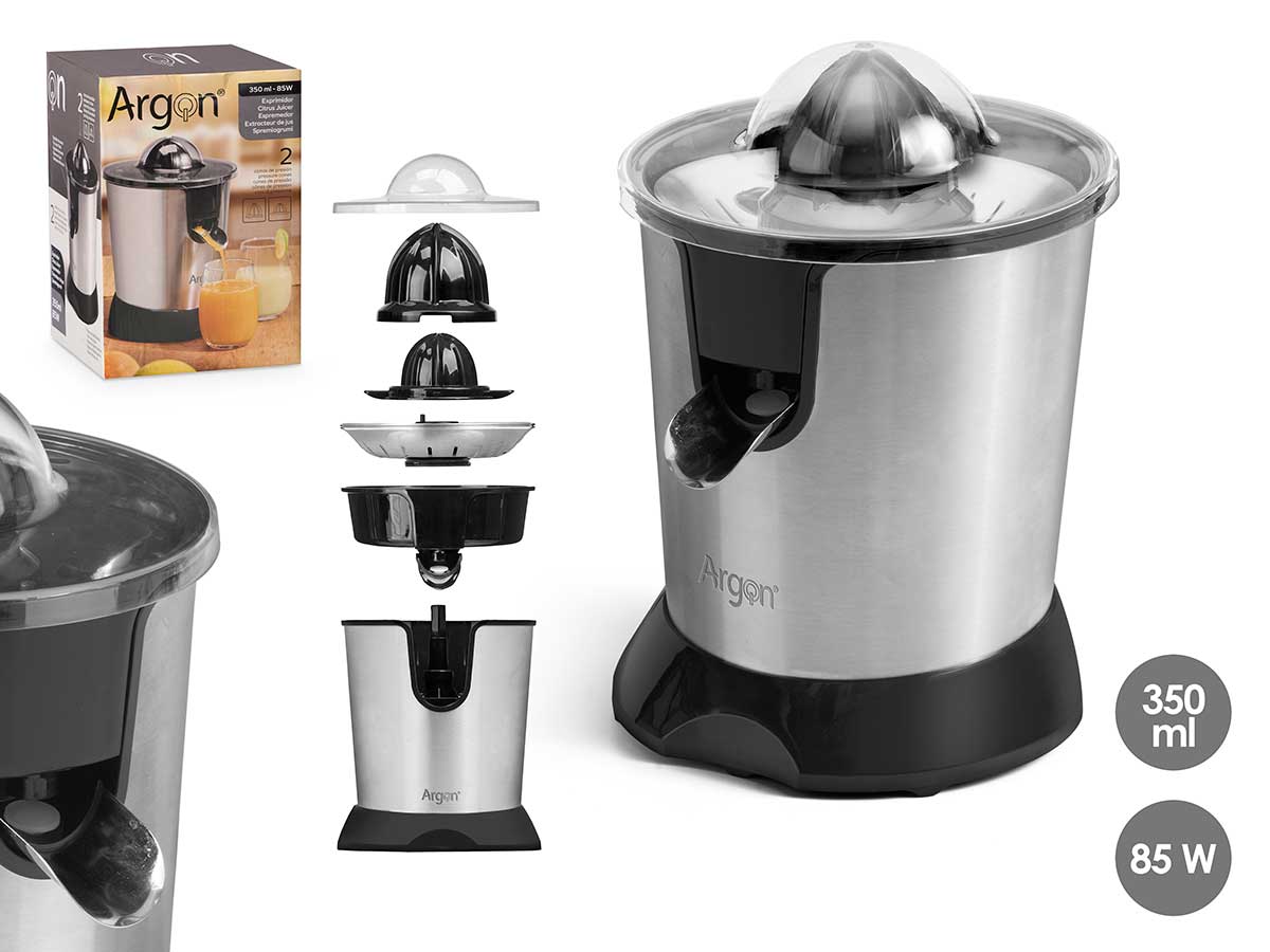 Exprimidor grd acero negro 85w