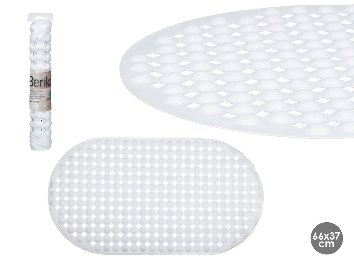 Antideslizante ducha blanco 66x37cm