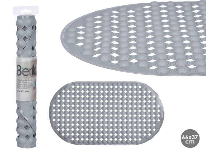 Antideslizante ducha gris 66x37cm
