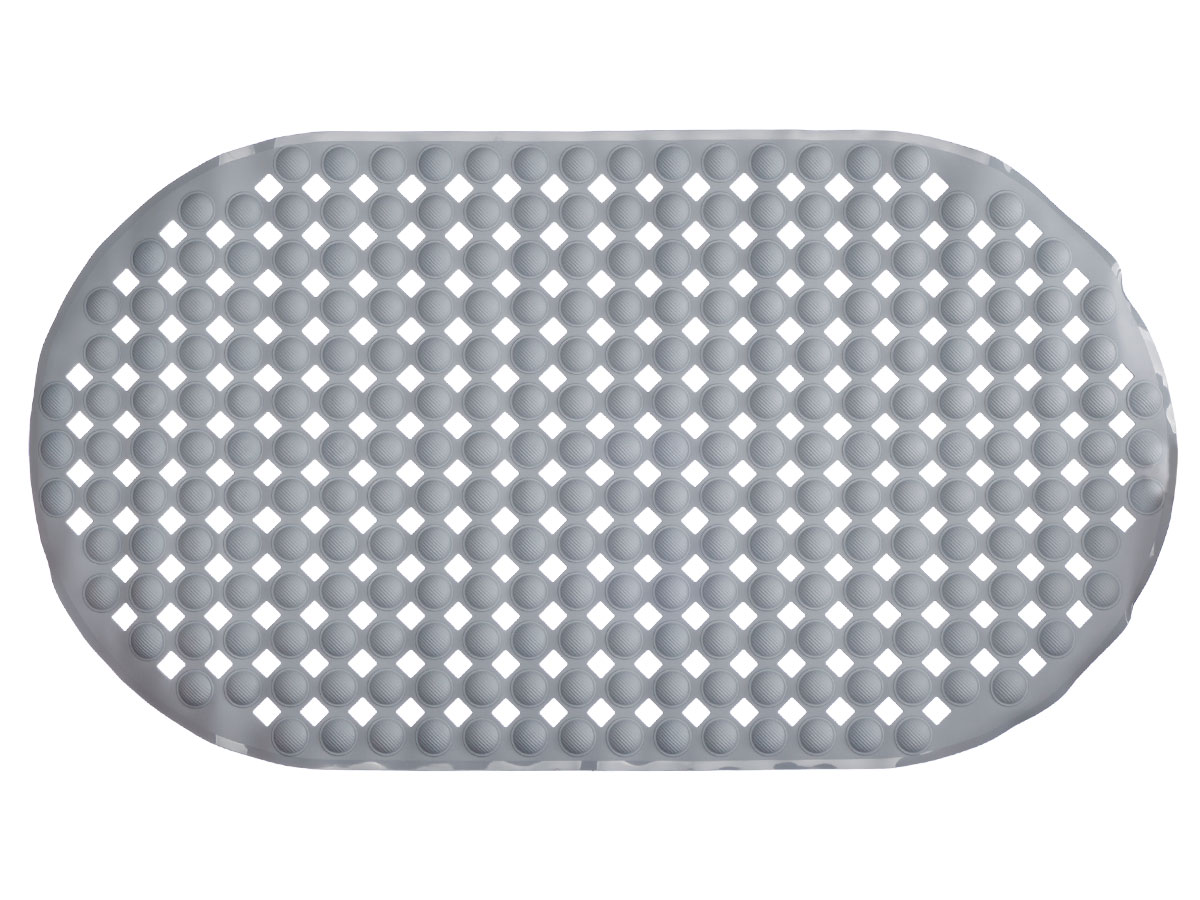Antideslizante ducha gris 66x37cm - Imagen 2