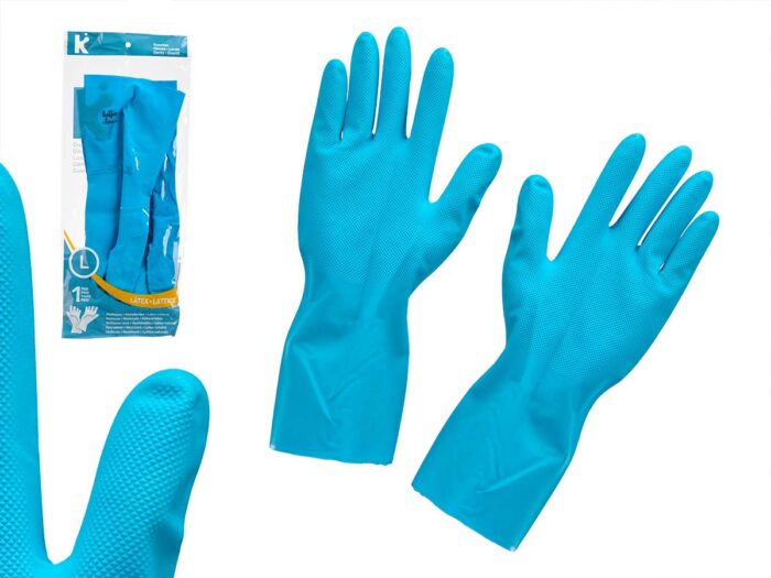 Guantes fregar l azul
