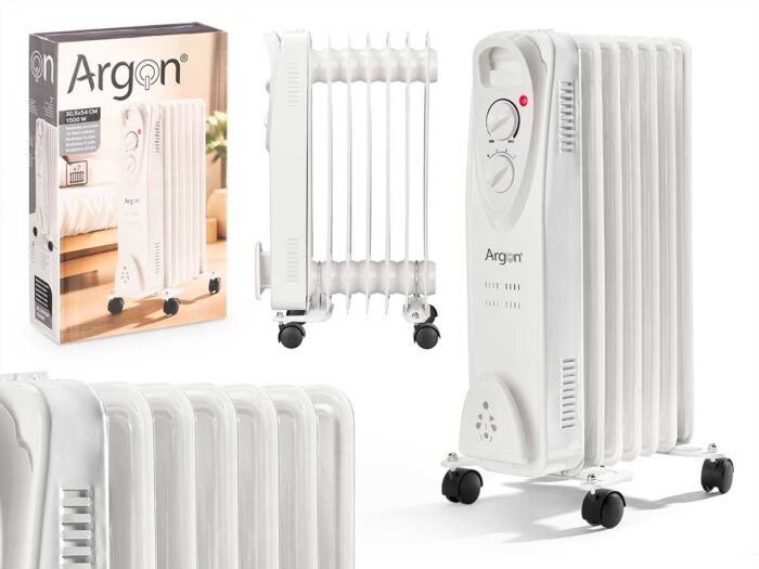 Radiador grande 7 elementos 1500w