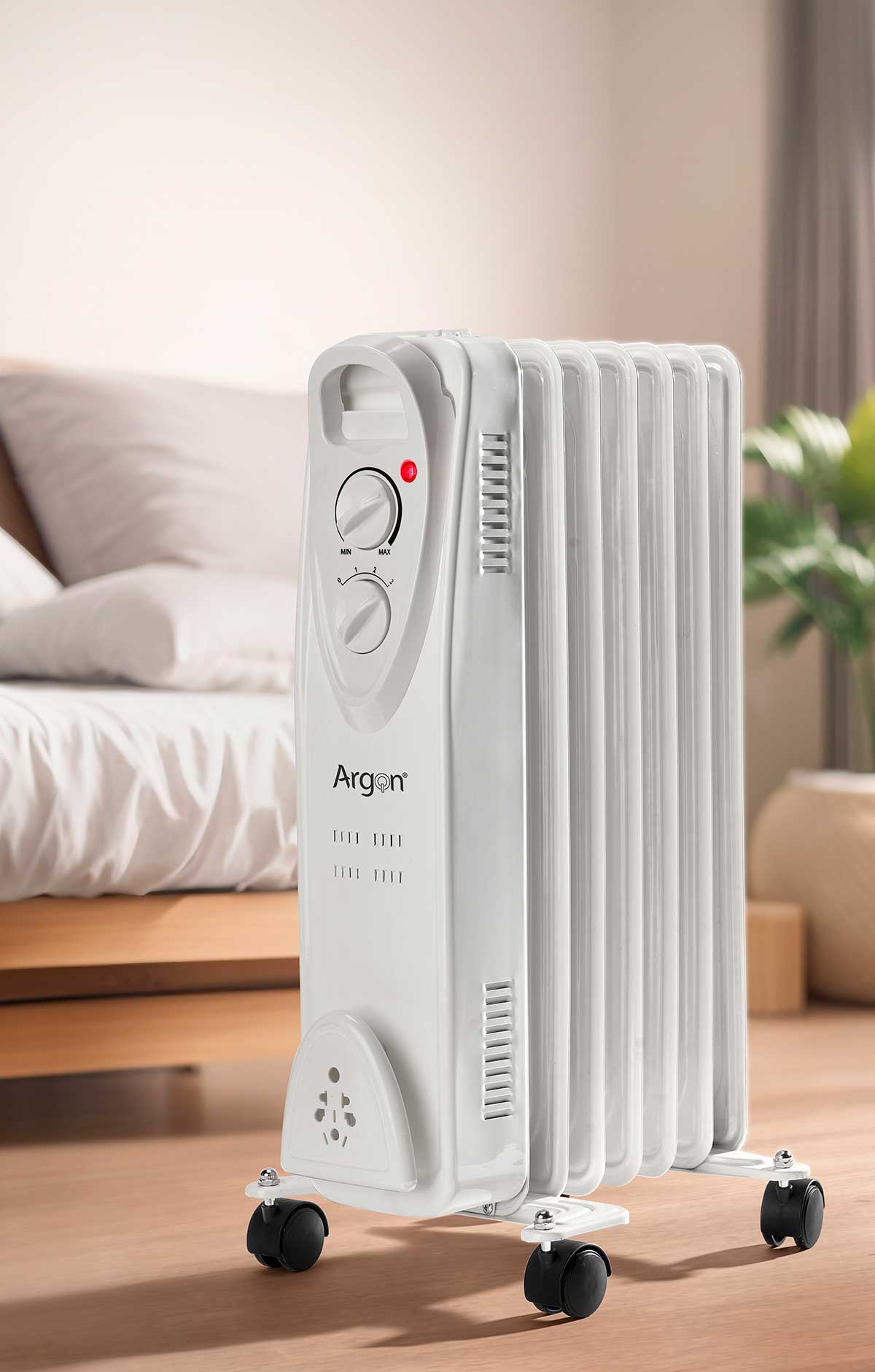 Radiador grande 7 elementos 1500w - Imagen 3