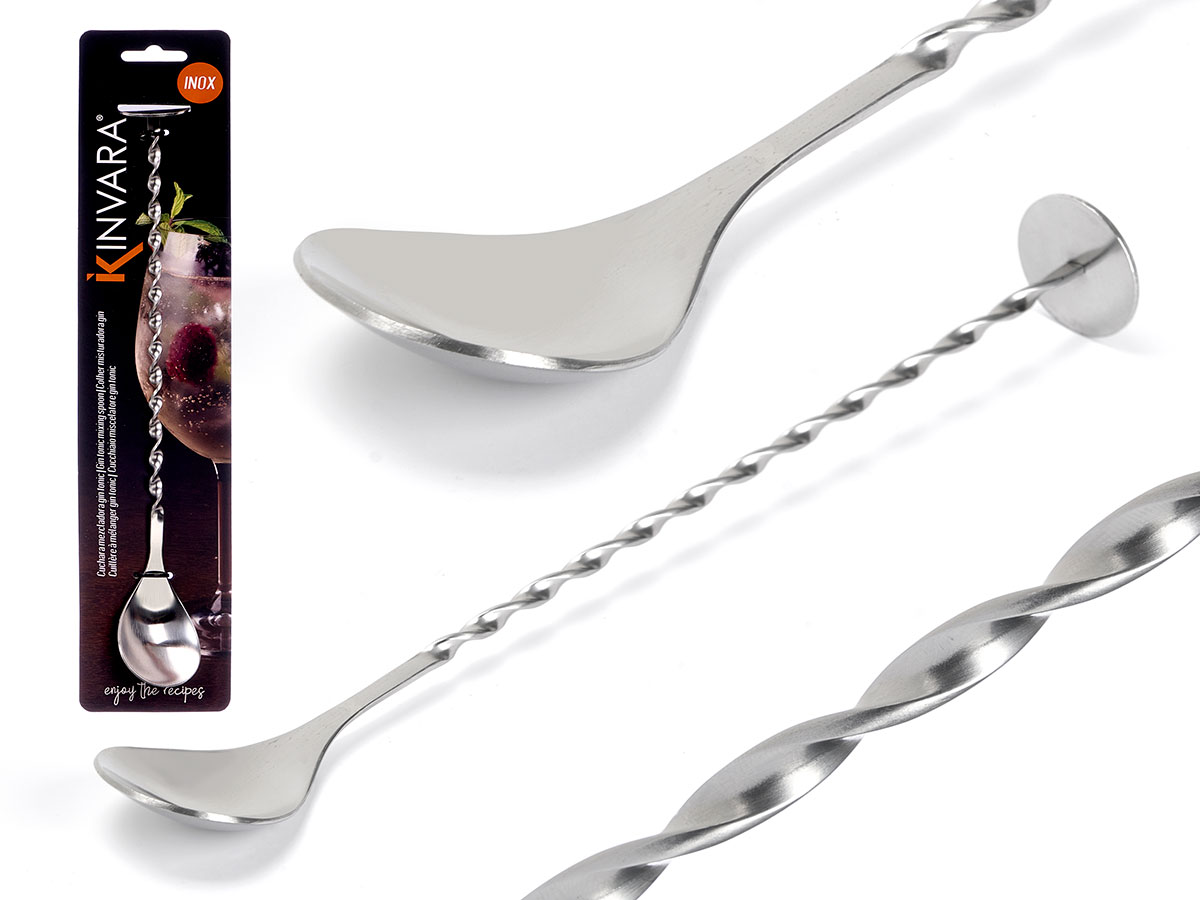 Cuchara mezcladora gin tonic 28cm