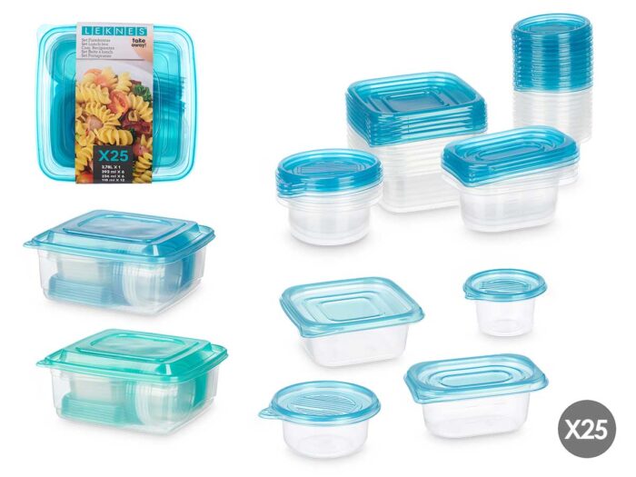 Set 25 fiambreras surt 2 col