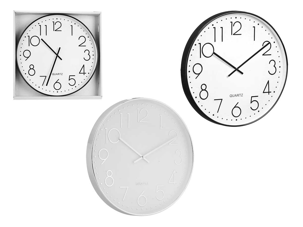 Reloj redondo 50 cm sencillo surt 2
