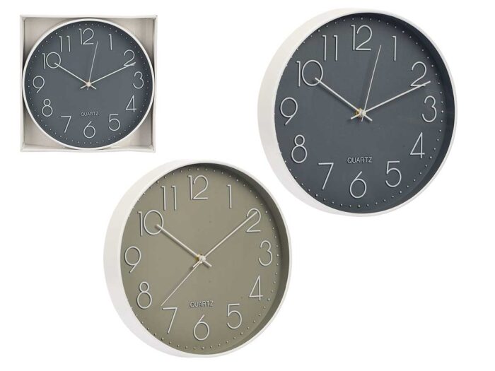 Reloj redondo 30 cm sencillo surt 2