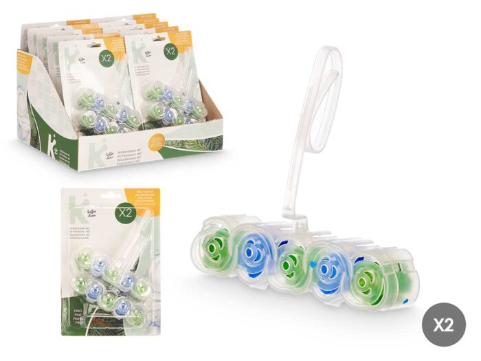 Set 2pzs bolas wc pino 50gr