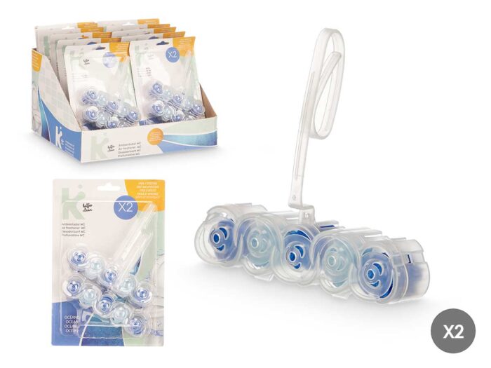 Set 2pzs bolas wc oceano 50gr