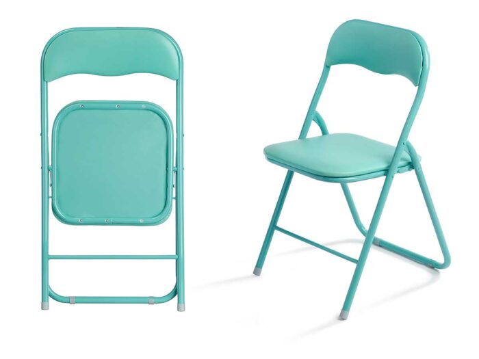 Silla plegable pvc verde