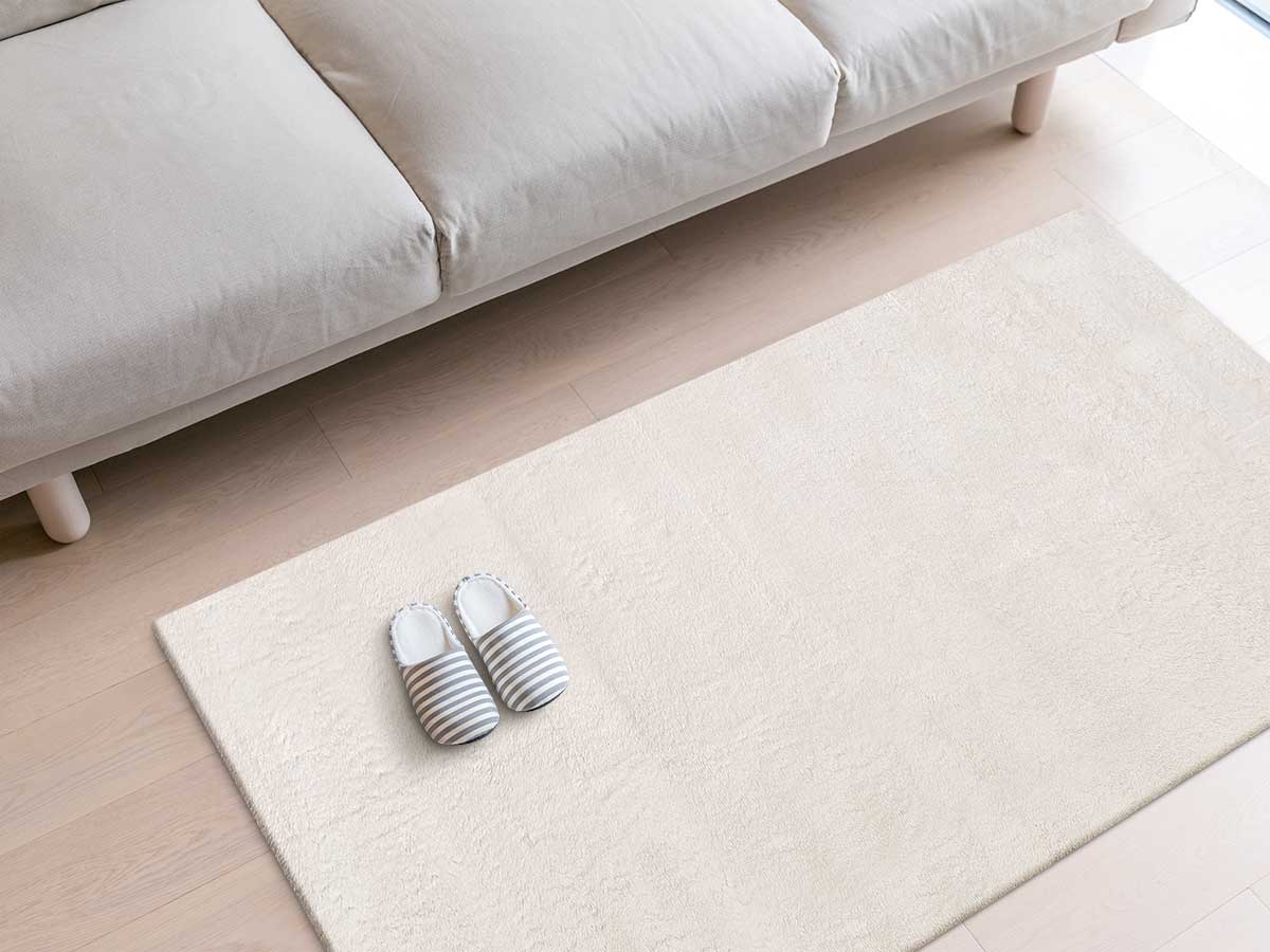 Alfombra soft crema 80x140cm - Imagen 5