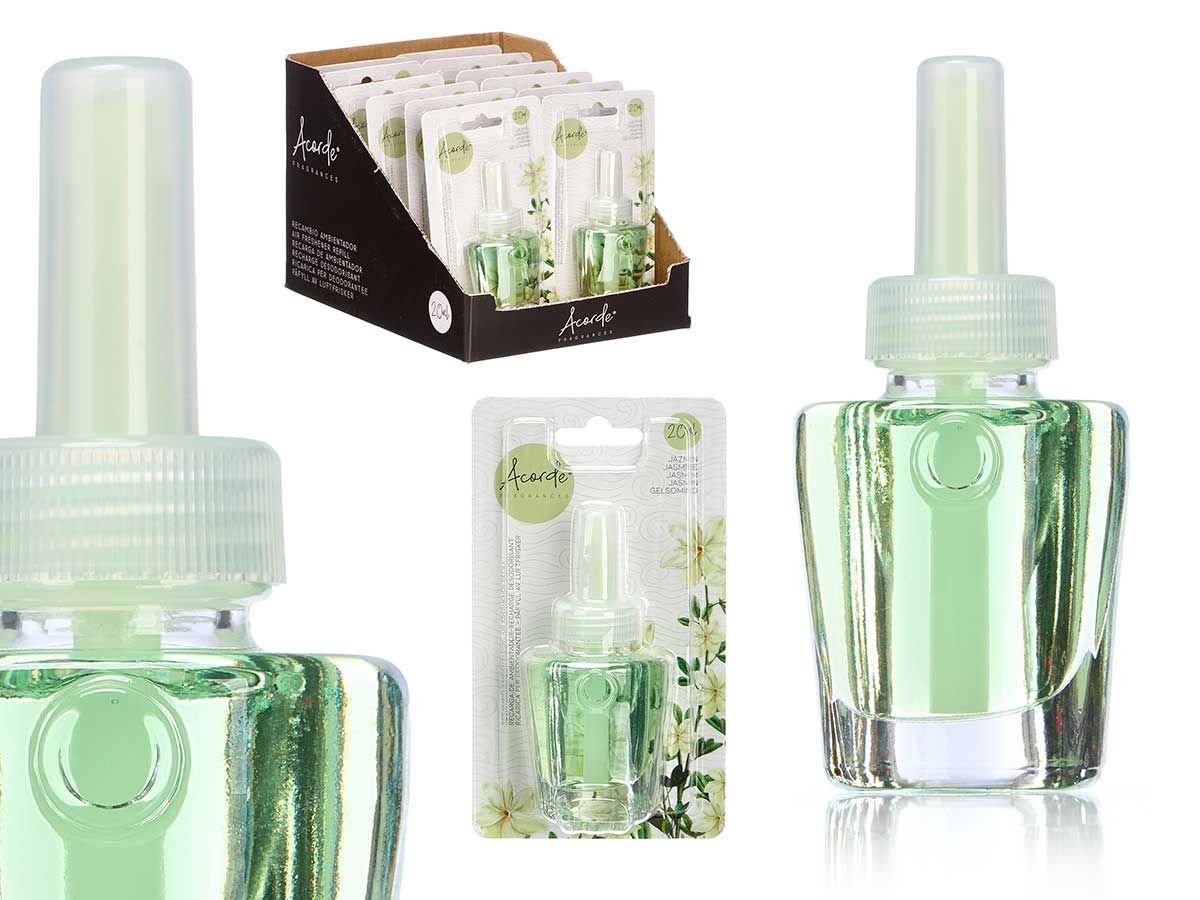 Recambio ambientador vidrio 20ml jazmin
