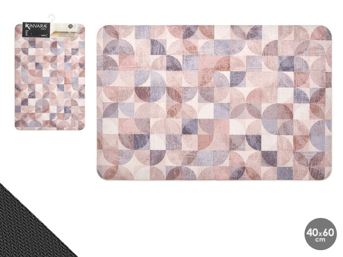 Alfombra cocina mosaico tierra 40x60cm