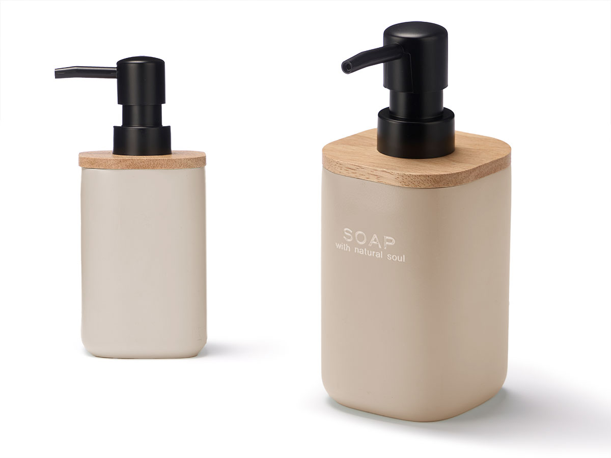 Dosificador liso beige