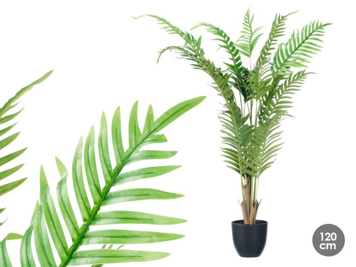 Planta areca artificial 120cm