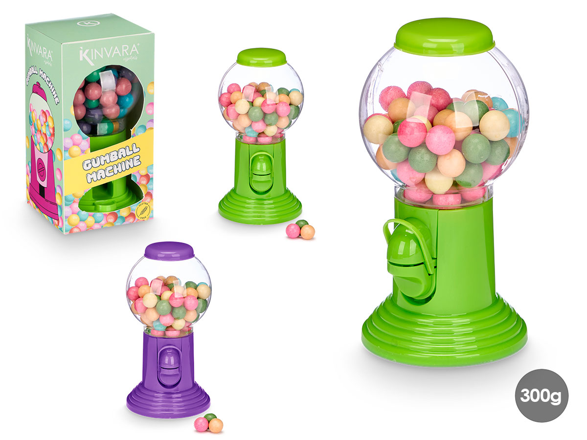 Dispensador chicle 300gr surt 2 colores