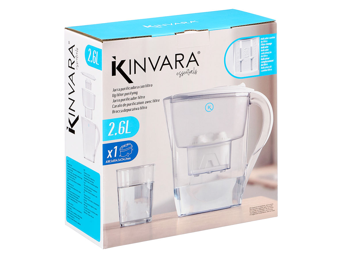 Jarra purificadora agua filtro 2,6l - Imagen 2