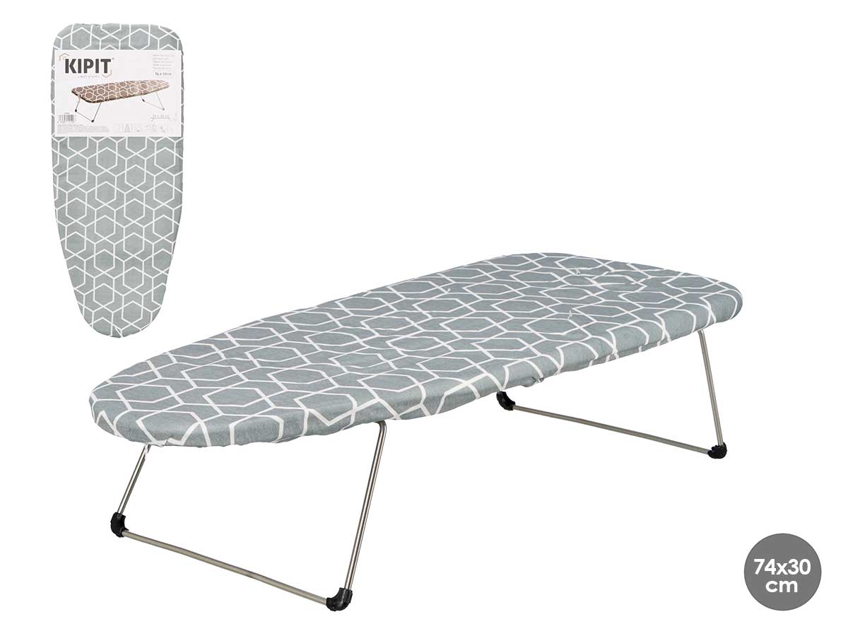 Tabla planchar sobremesa geometrica 30x74cm