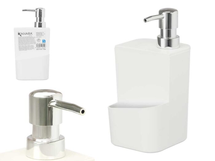 Dispensador soporte esponja blanco 650ml