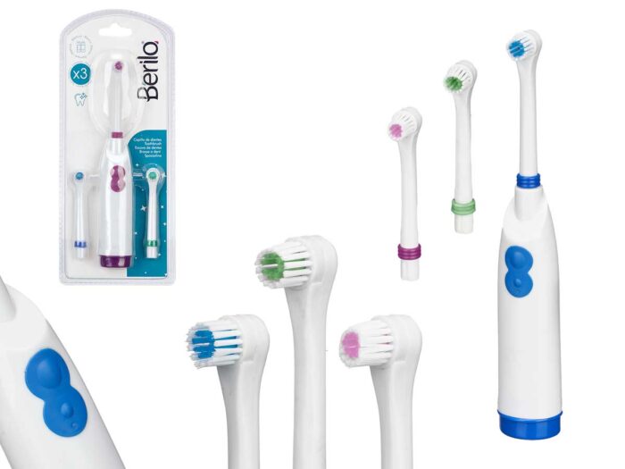 Set cepillo electrico 3 cabezales