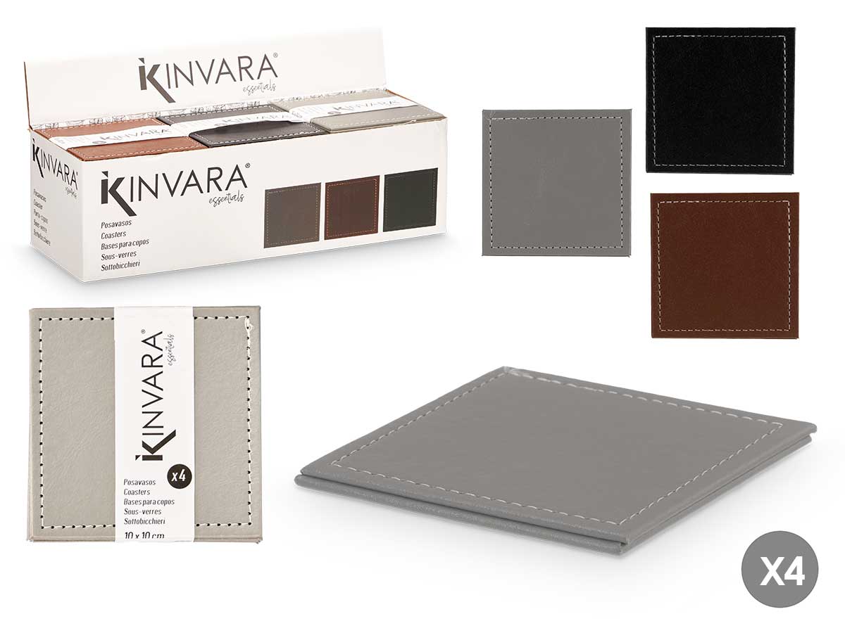 Set 4 posavasos surt 3 col