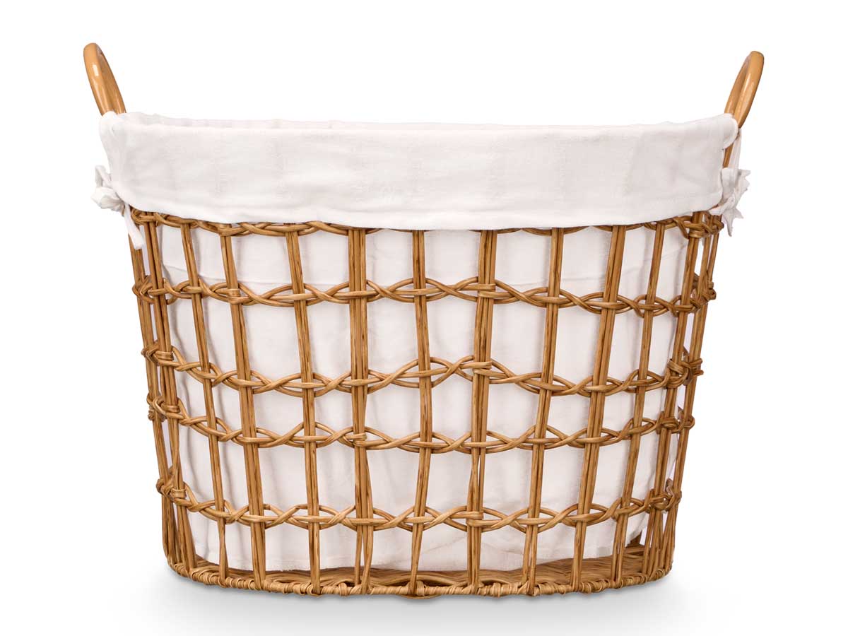 Cesto ovalado asas bajo natural - Imagen 3