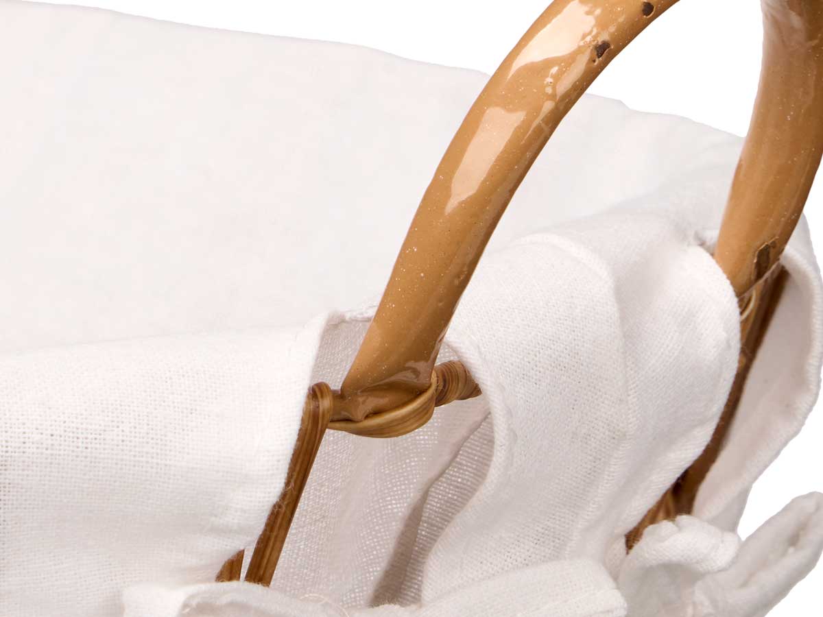 Cesto ovalado asas natural peq - Imagen 4