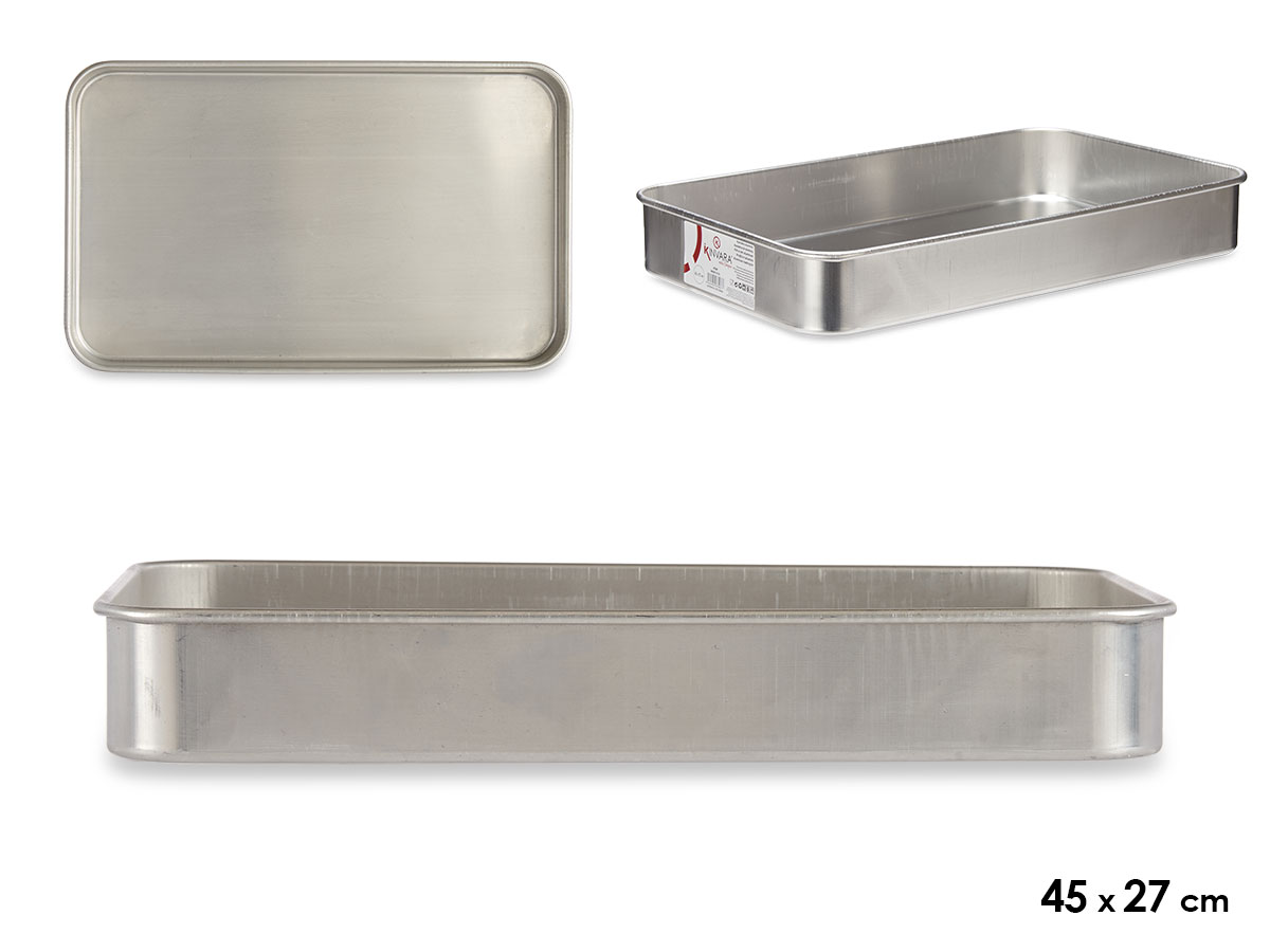 Rustidera aluminio 45x27cm