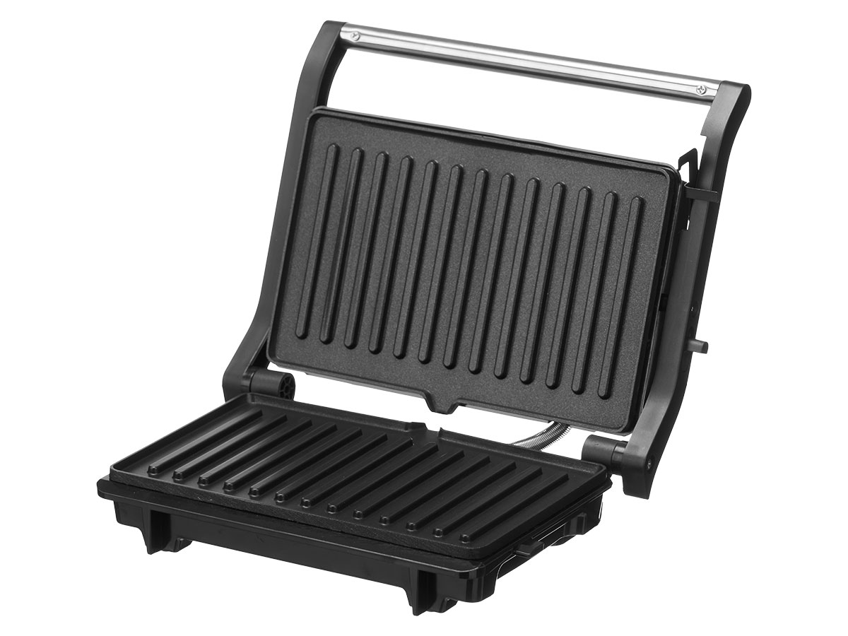 Parrilla doble presion media negra 1000w - Imagen 2