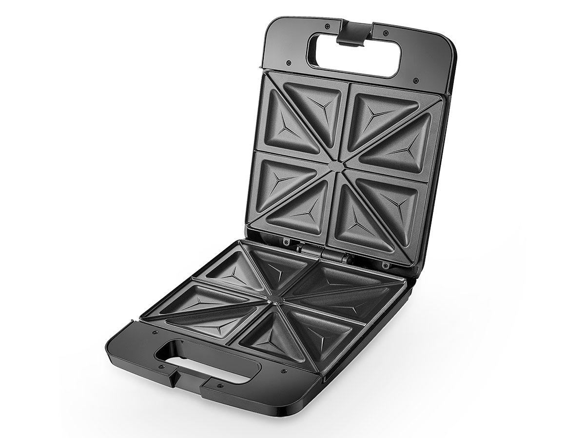 Sandwichera x4 negra 1400w - Imagen 2