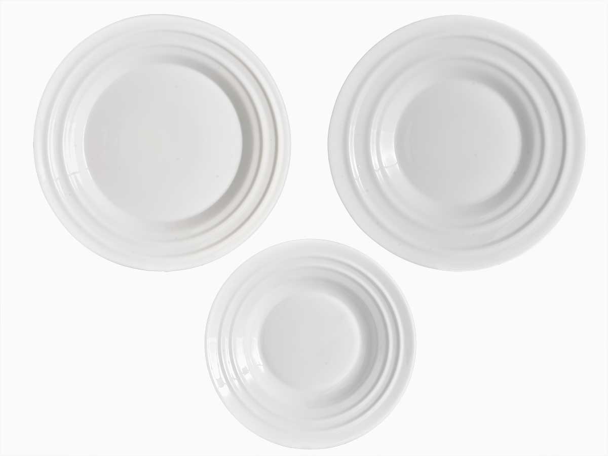 Set vajilla ondas opal 18pzs - Imagen 2