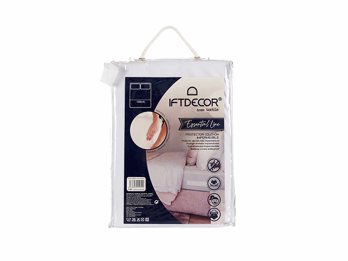 Protector colchon impermeable cama 135cm - Imagen 3