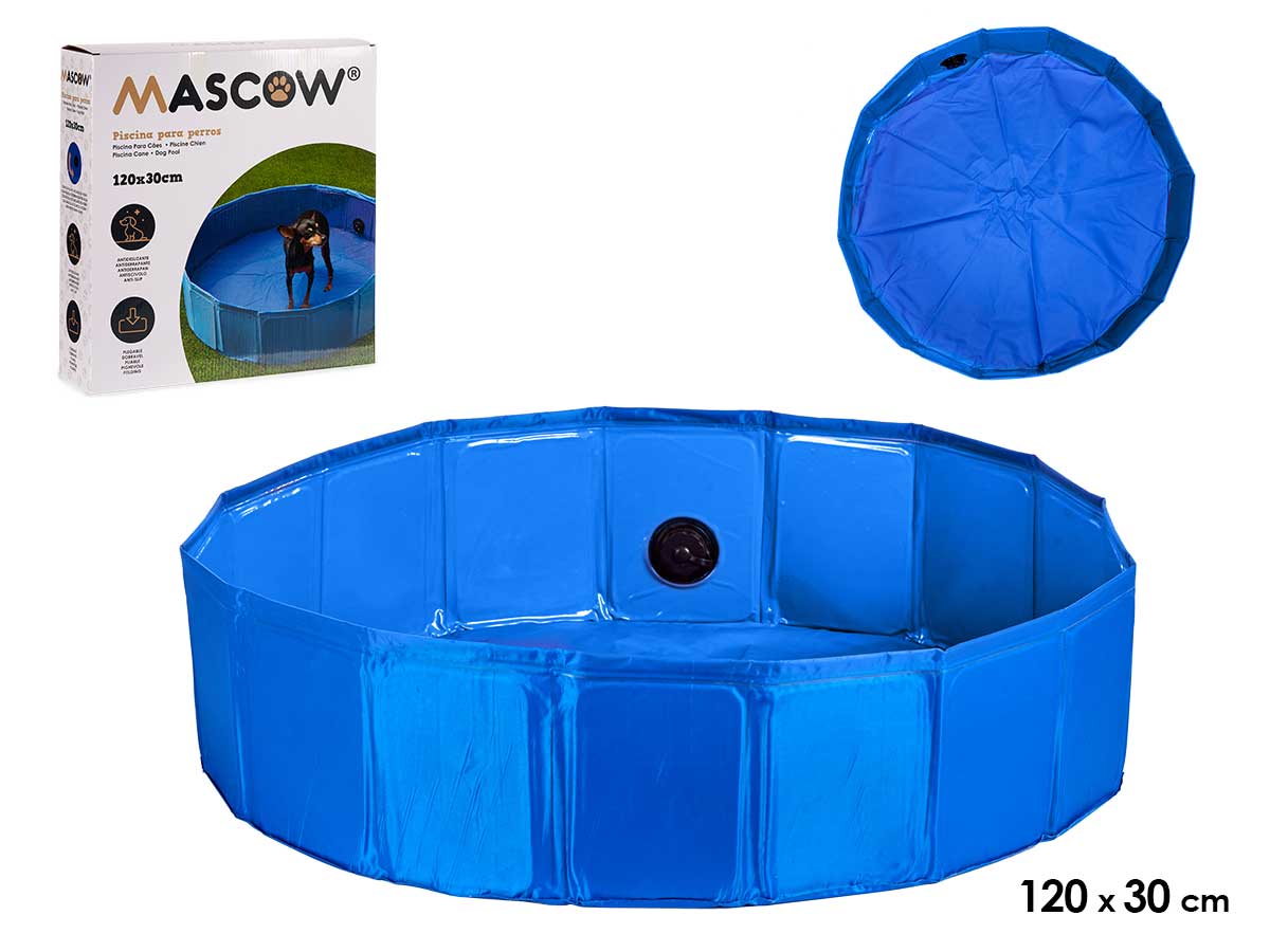 Piscina perro poliester 120x30cm