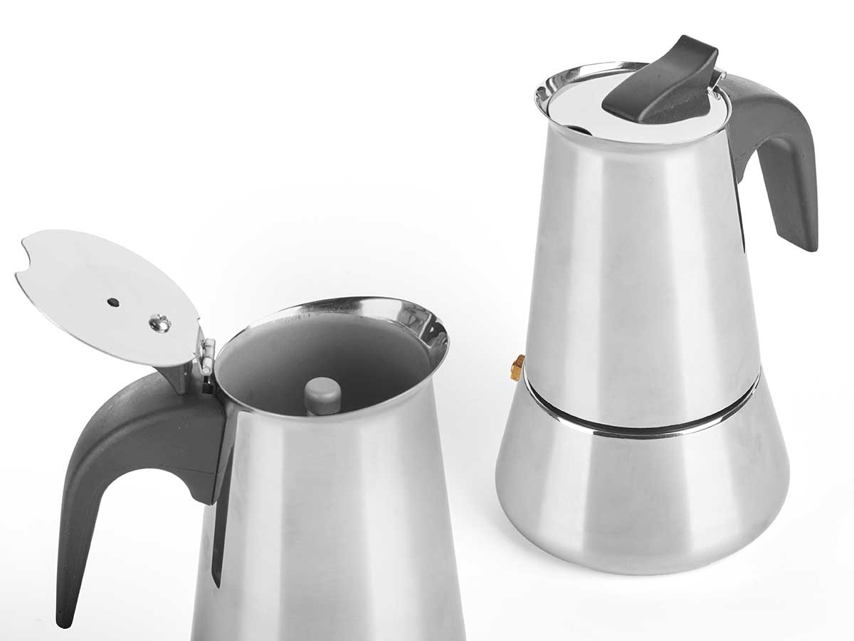 Cafetera induccion jarra 6 tazas acero - Imagen 2