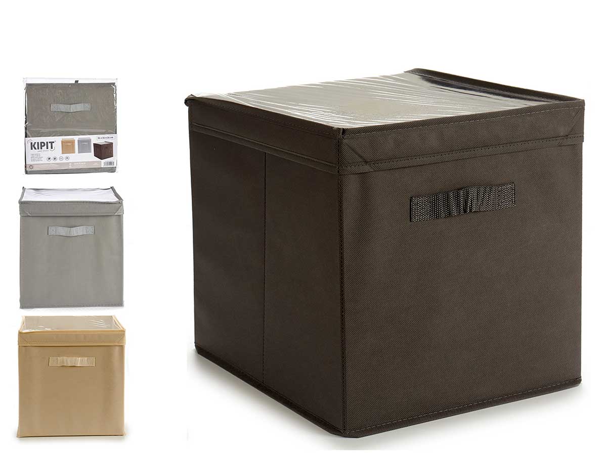 Caja plegable tnt 31x31x31 cm surt 3 col