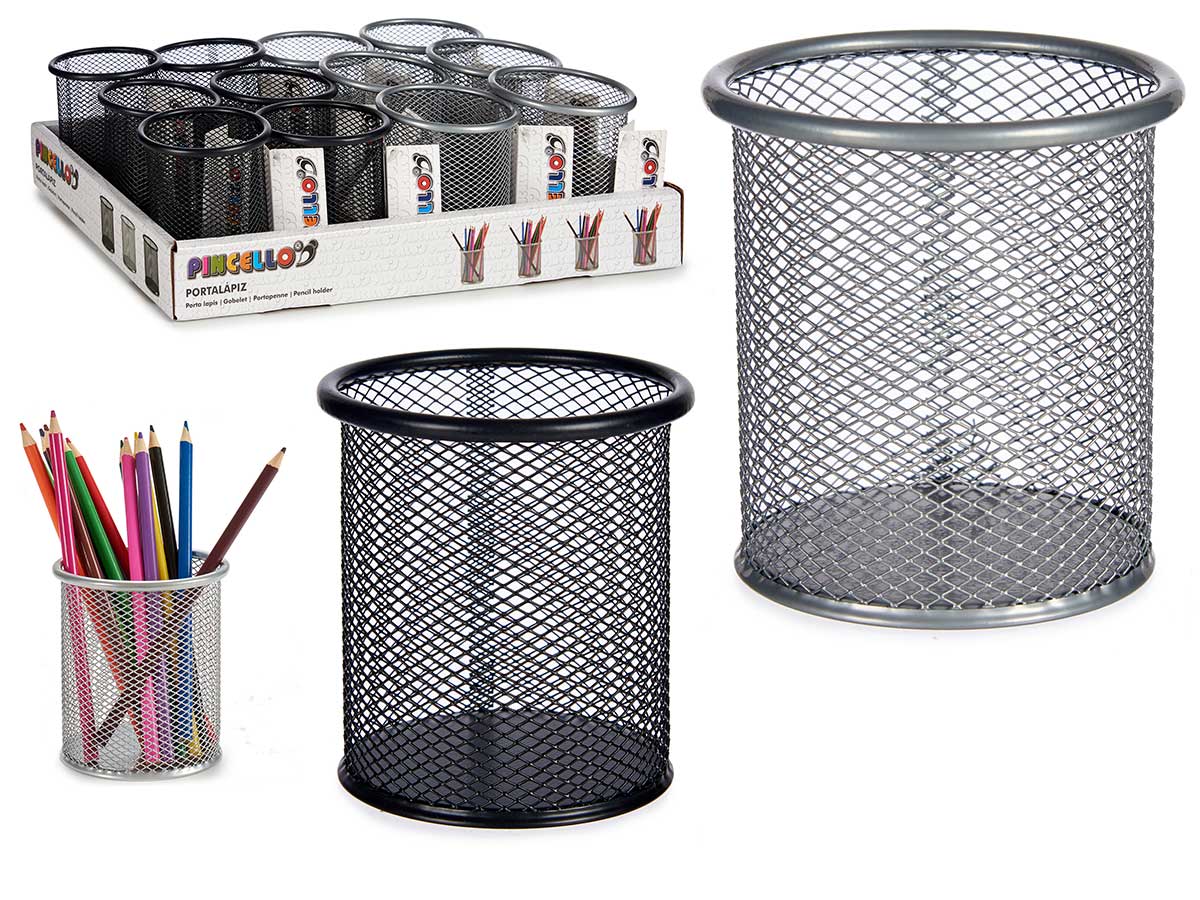 Portalapiz metal redondo surt 2 colores