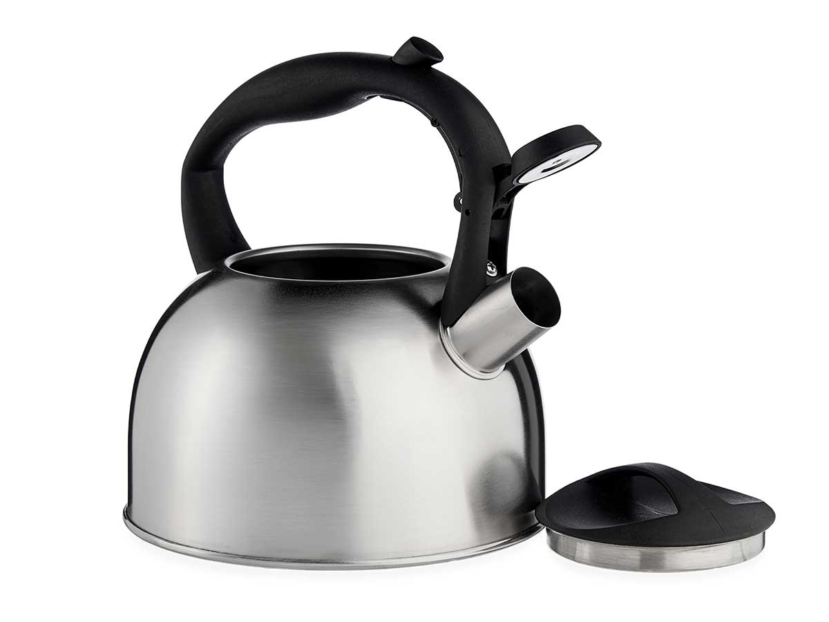 Tetera acero inox 2,5l asa plastico - Imagen 4