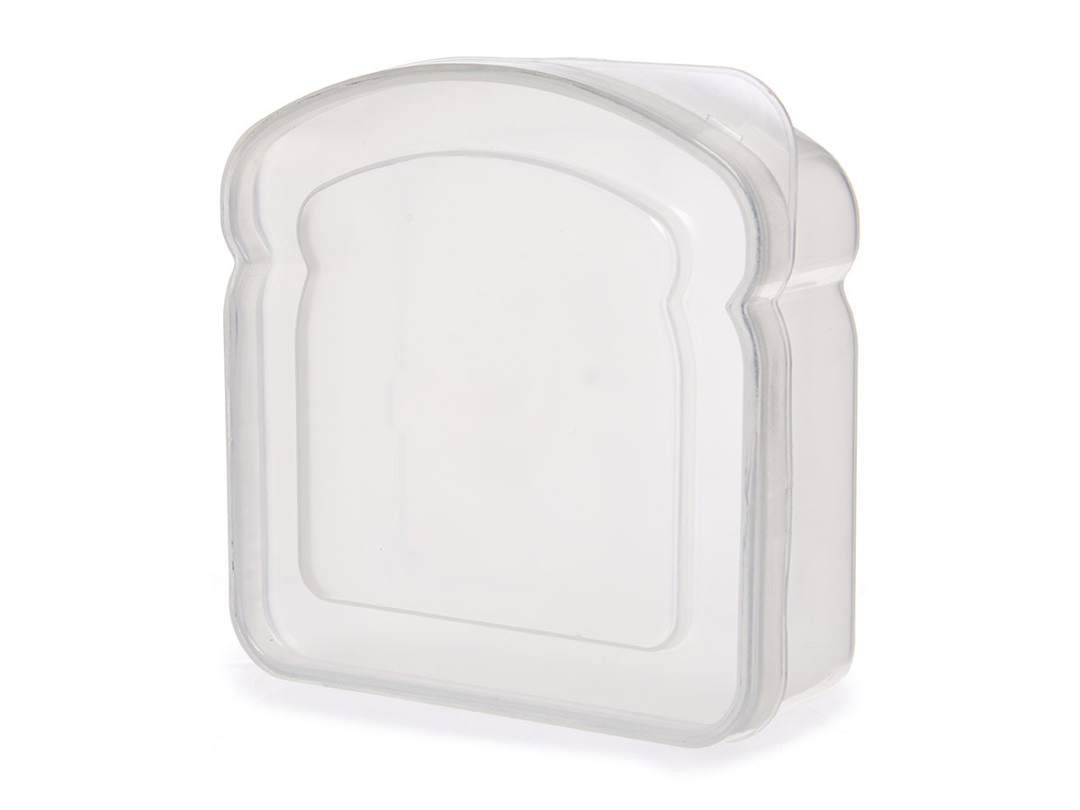 Portasandwich plastico transparente surt 410ml - Imagen 2