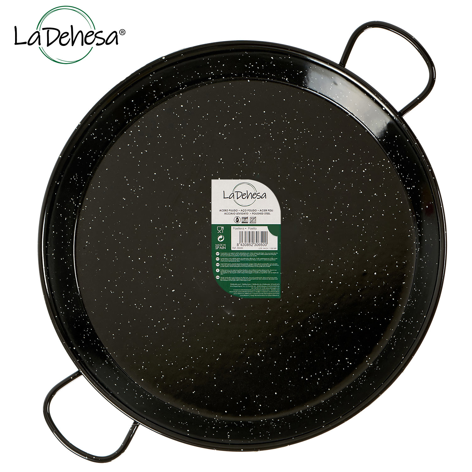 Set paellera esmaltada 46cm quemador 400 - Imagen 3