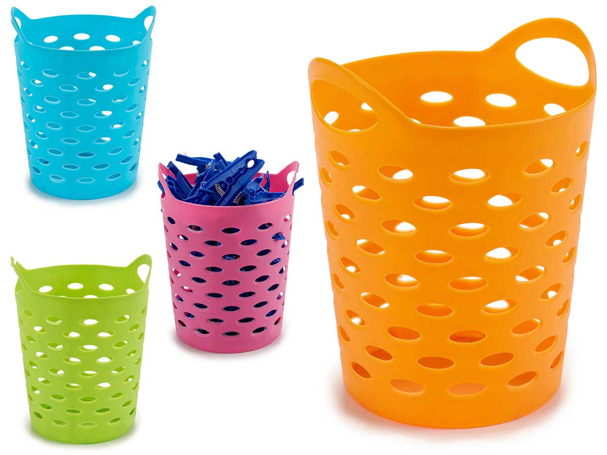 Cesta plastico redonda multiusos surt 4