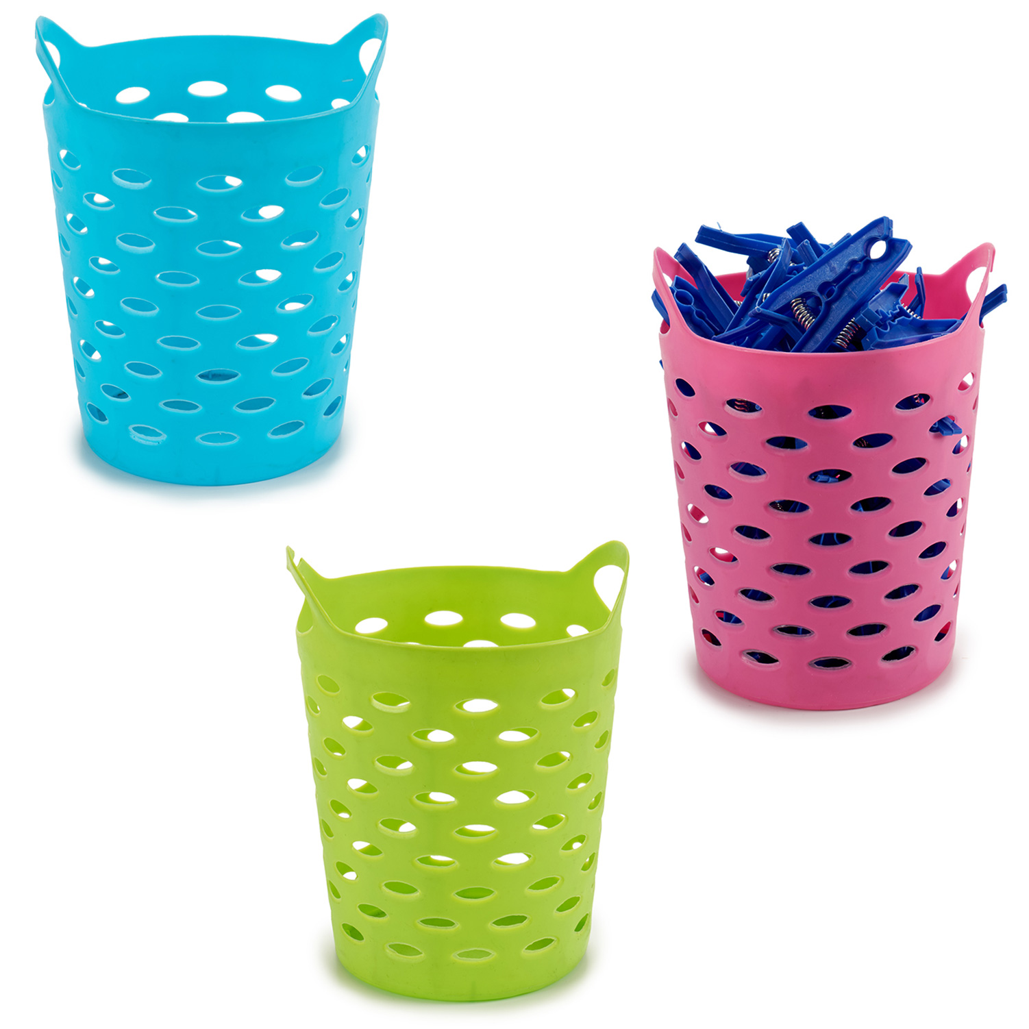 Cesta plastico redonda multiusos surt 4 - Imagen 3